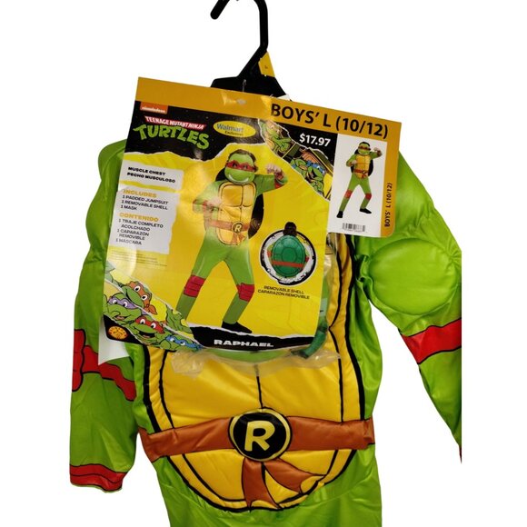 Rubies Boys L 10/12 Teenage Mutant Ninja Turtles Raphael Halloween Costume - Picture 9 of 9